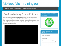 Screenshot des Blogs Töpfchentraining