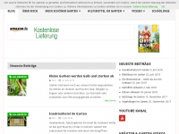Screenshot des Blogs Selbstversorger
