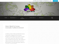 Screenshot des Blogs Esiria – Das Fantasy Weltenbau Projekt