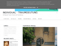 Screenshot des Blogs Individual-Traumdeutung