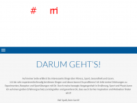Screenshot des Blogs Gerritfitness