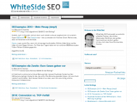 Screenshot des Blogs WhiteSide SEO