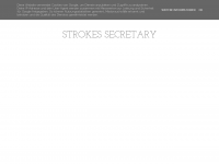 Screenshot des Blogs Strokes Secretary