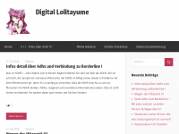 Screenshot des Blogs digitallolitayume