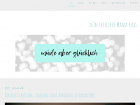 Screenshot des Blogs Müde aber Glücklich