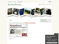 Screenshot des Blogs Wetterauer Weltbilder
