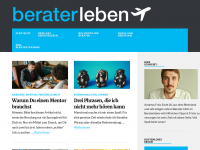 Screenshot des Blogs Beraterleben