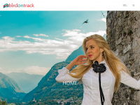 Screenshot des Blogs Bird on Track