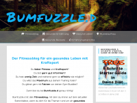 Screenshot des Blogs Bumfuzzled Fitness