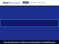 Screenshot des Blogs Hotelführung