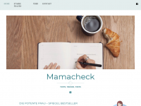 Screenshot des Blogs Mamacheck