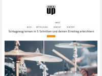 Screenshot des Blogs Bandup