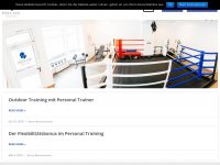 Screenshot des Blogs Private Boxing – Personal Training Hamburg – Blog