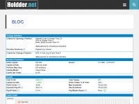 Screenshot des Blogs Holdder.net