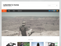 Screenshot des Blogs cyberdan’s home