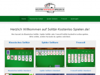 Screenshot des Blogs Solitär kostenlos online spielen