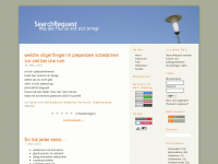 Screenshot des Blogs SearchRequest