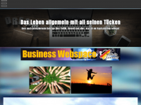 Screenshot des Blogs Das Leben von A – Z mit all seinen Tücken