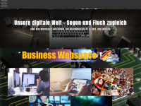 Screenshot des Blogs Die digitale Welt – Segen und Fluch zugleich