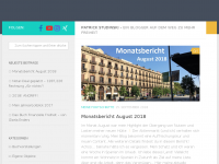 Screenshot des Blogs Patrick Studinski – ein Blogger auf dem Weg zu mehr Freiheit