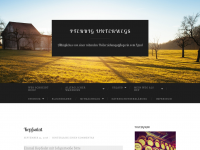 Screenshot des Blogs Pferdig unterwegs