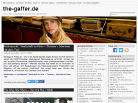 Screenshot des Blogs the-gaffer.de