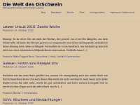 Screenshot des Blogs Die Welt des DrSchwein