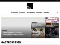 Screenshot des Blogs Die Gastro