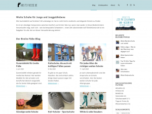 Screenshot des Blogs breitefuesse.de