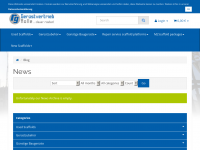 Screenshot des Blogs Rolle Gerüsthandel