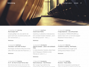 Screenshot des Blogs itstoolong