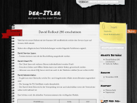 Screenshot des Blogs Der-ITler