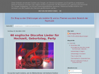 Screenshot des Blogs Blog von DJ Happy Music