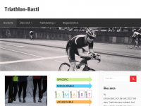Screenshot des Blogs Triathlon Bast
