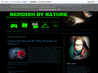 Screenshot des Blogs Nerdish by Nature
