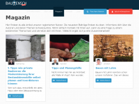 Screenshot des Blogs Baumensch
