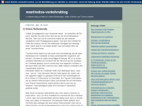 Screenshot des Blogs Manfredos Verkehrsblog