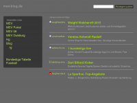 Screenshot des Blogs Der MSV Blog