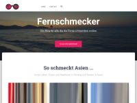 Screenshot des Blogs Fernschmecker Blog