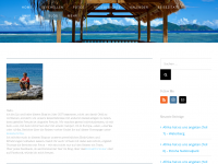 Screenshot des Blogs TRAVEL-BLOG von www.seychellen-photos.de