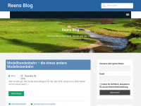 Screenshot des Blogs Reens-Blog.de