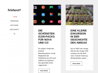 Screenshot des Blogs FirlefanzIT