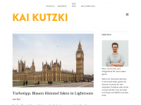 Screenshot des Blogs blog.kaikutzki.de