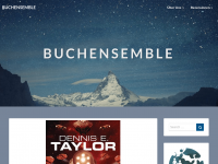 Screenshot des Blogs Buchensemble
