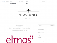 Screenshot des Blogs TimVestor