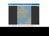 Screenshot des Blogs Flightradar Online