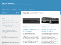 Screenshot des Blogs HDTV-Space