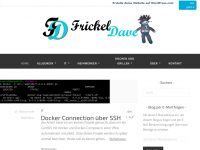 Screenshot des Blogs Frickeldave
