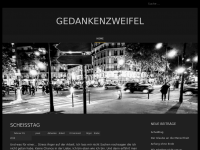 Screenshot des Blogs Gedankenzweifel