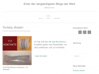 Screenshot des Blogs Einer der langweiligsten Blogs der Welt